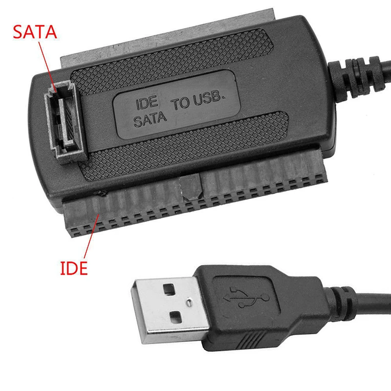 SATA/PATA/IDE Drive to USB 2.0 Adapter Converter Cable for 2.5/3.5 Hard | Компьютеры и офис