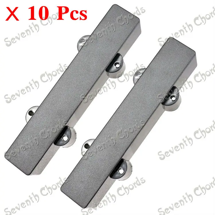 10 Pcs JB Style Plastic No Hole Closed Seal Type 5 String Pickup Covers /Lid/Shell/Top for Bass Guitar | Спорт и развлечения