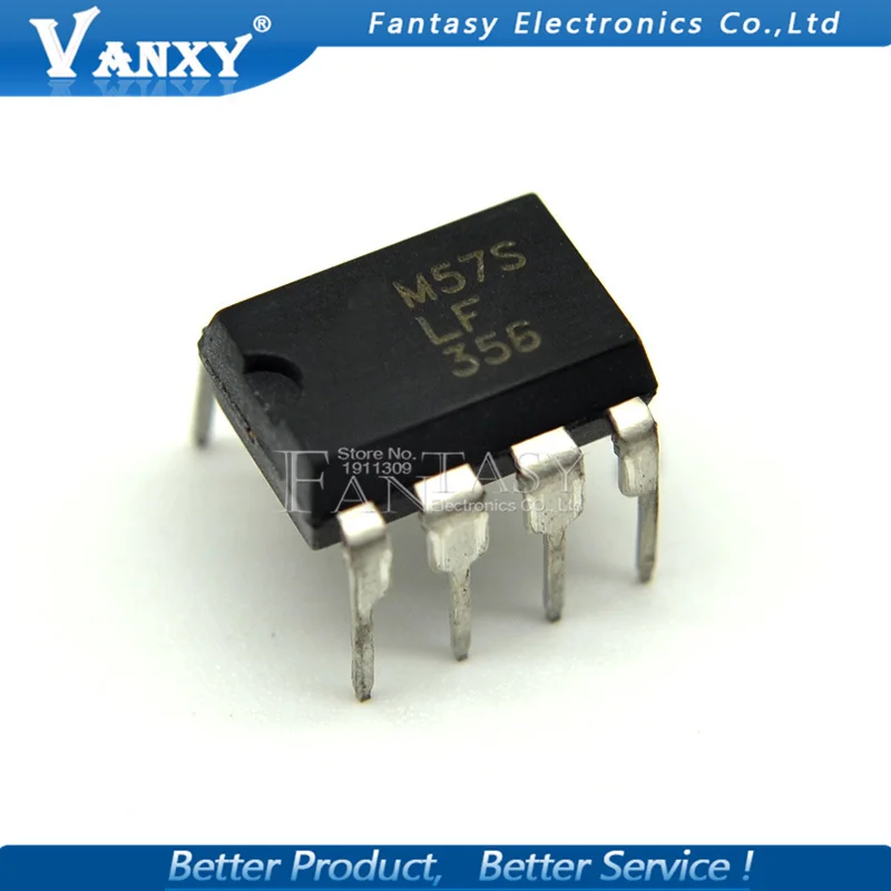 10 шт. LF356N DIP8 LF356 DIP 356N 8 LF356P Новый и оригинальный IC|ic dip| |