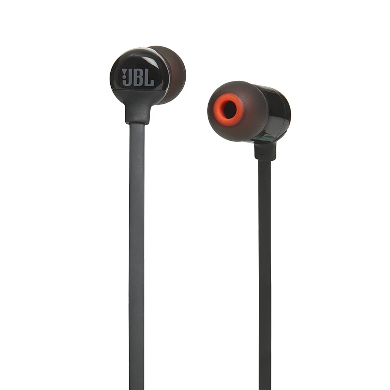 JBL T110 наушники плотно прилегающие к уху, проводной/Беспроводной с микрофоном, спортивные музыкальные чистый басов гарнитура для iPhone смартфона