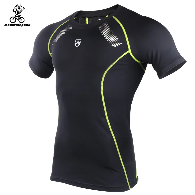 Мужская Спортивная Футболка Mountainpeak быстросохнущая дышащая футболка с коротким