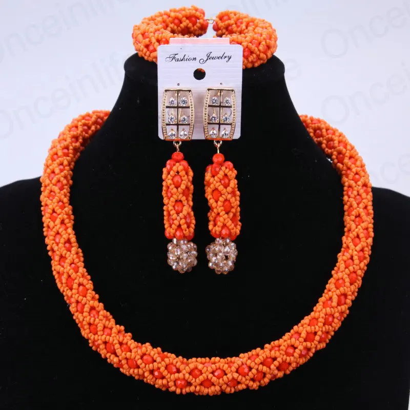 Роскошные свадебные хрустальные бусины комплект новые яркие Цепочки и ожерелья