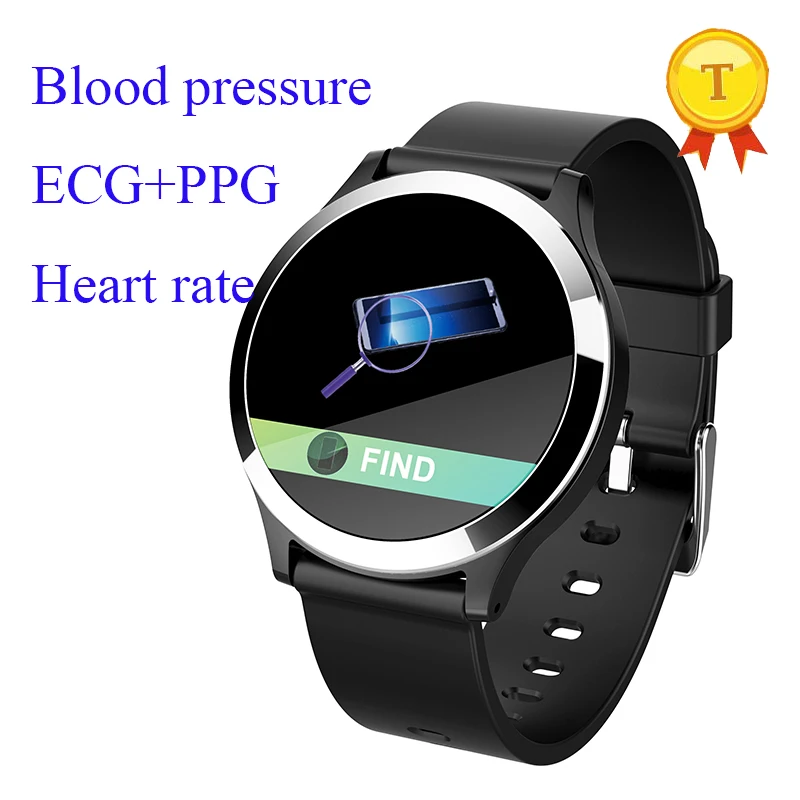 

Smart bracelet ECG+PPG blood pressure heart rate monitor sleep monitor HRV health index fitness tracker smart band wristband