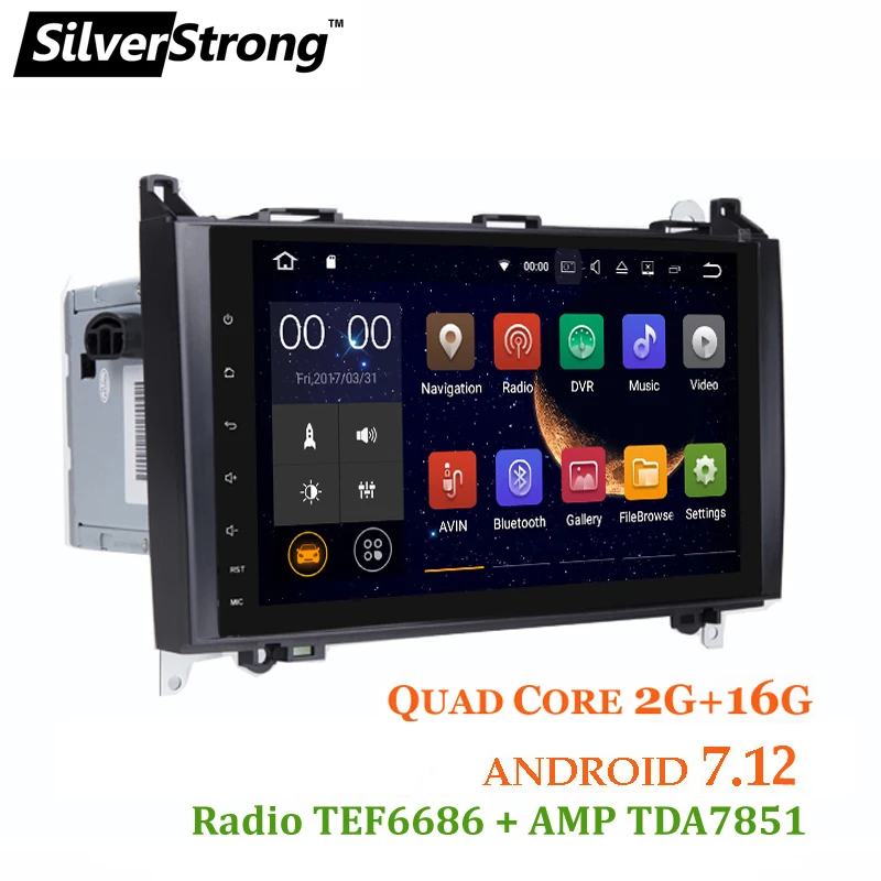 SilverStrong OctaCore Android8.0 Vito Viano Радио DVD для Mercedes Benz Sprinter класс B200 W169 W245 W469 W906|radio dvd|dvd radiodvd