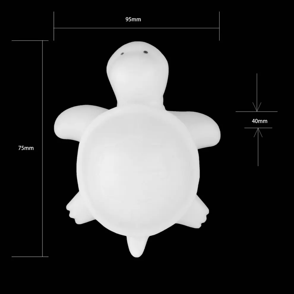 Новинка Милая Белая разноцветная Светодиодная лампа для изменения настроения