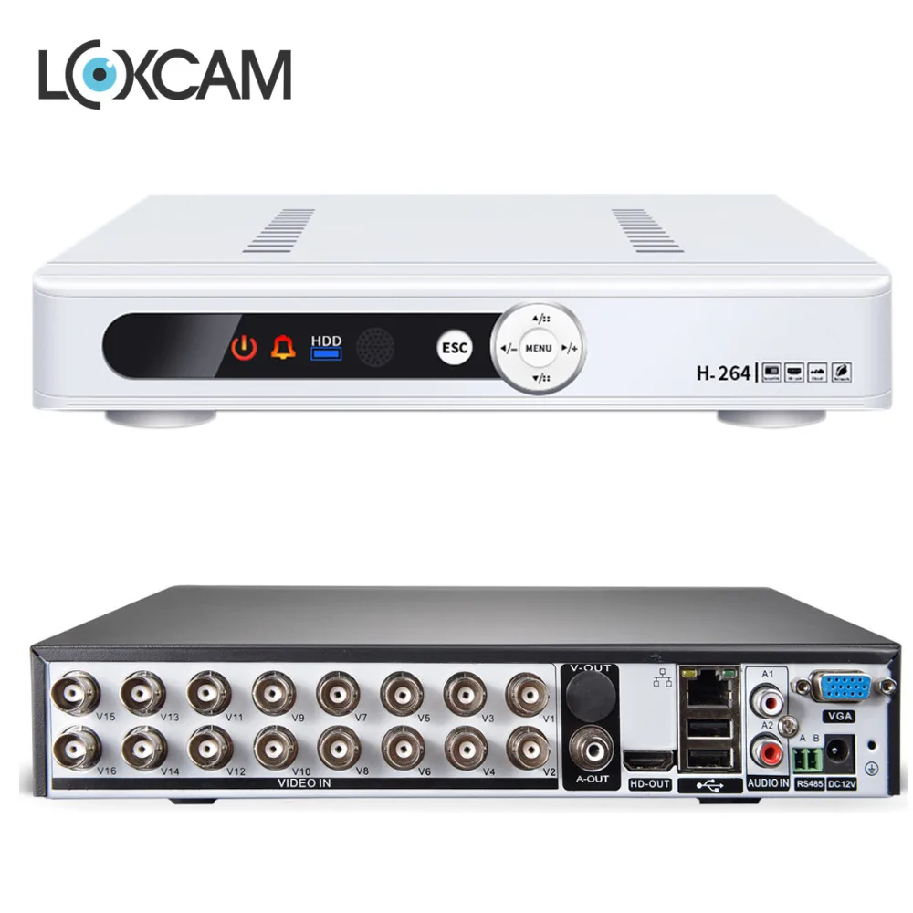 Видеорегистратор LOXCAM 16 каналов AHD 720p запись воспроизведение HDMI 1080P DVR NVR для