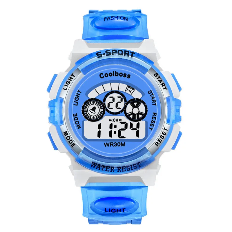 

New Luxury Brand Silicone Sports Digital LED Quartz Watch Men Boy Fashion Bracelet Wristwatches Clock Relogio Masculino