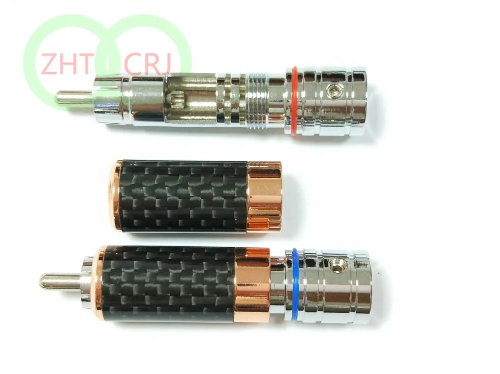 2 шт. разъем RCA для припоя с медным родиевым покрытием|connector plug|connector rcaconnector copper |