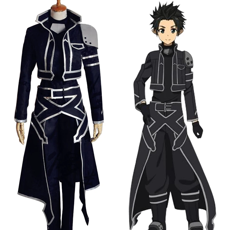 Карнавальный костюм Кирито для косплея бесплатная доставка|kirito cosplay costume|costumes