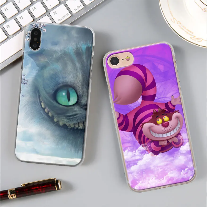 Алиса в стране чудес Чеширский кот чехол для телефона для Apple iPhone X XR 7 8 Plus 6 6s Plus XS MAX 11 Pro Max SE чехол для телефона Coque