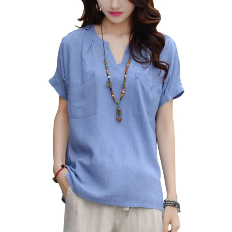 Модные женские повседневные топы с коротким рукавом женская летняя блузка