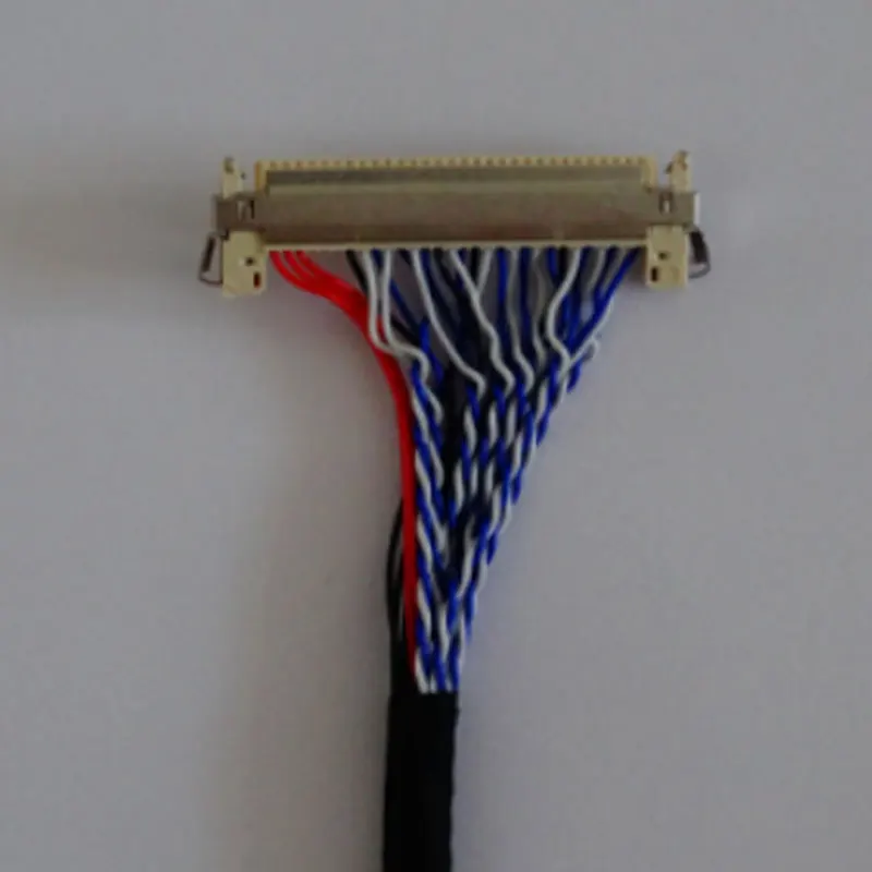 ЖК экран LVDS линия экрана 17 26 дюймов фиксация S8 30P Double 8 с пряжкой заземляющей