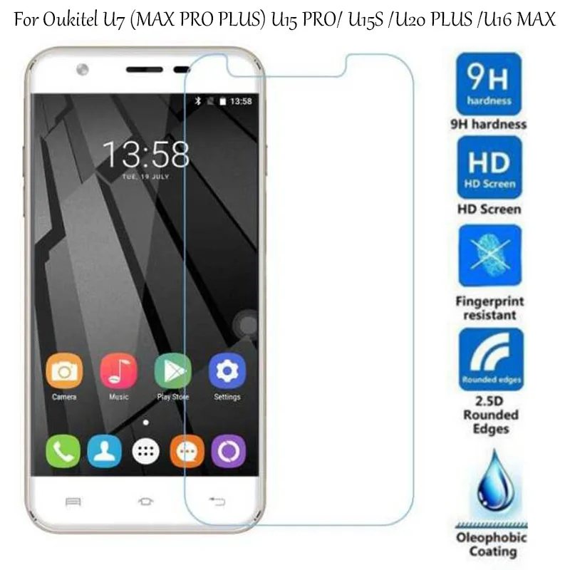 YeLun защита для экрана Oukitel U20 Plus U15S U7 MAX чехол из закаленного стекла PLUS PRO Защитная