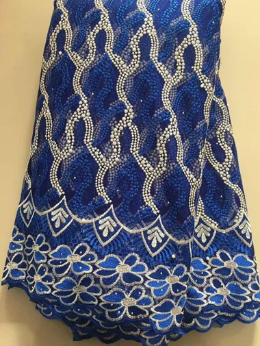 Тюль кружевная тесьма Африканский французские кружева ткани Высокое качество в