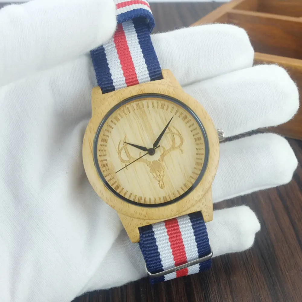 Новое поступление 2017 деревянные часы мужские и женские дизайнерские с