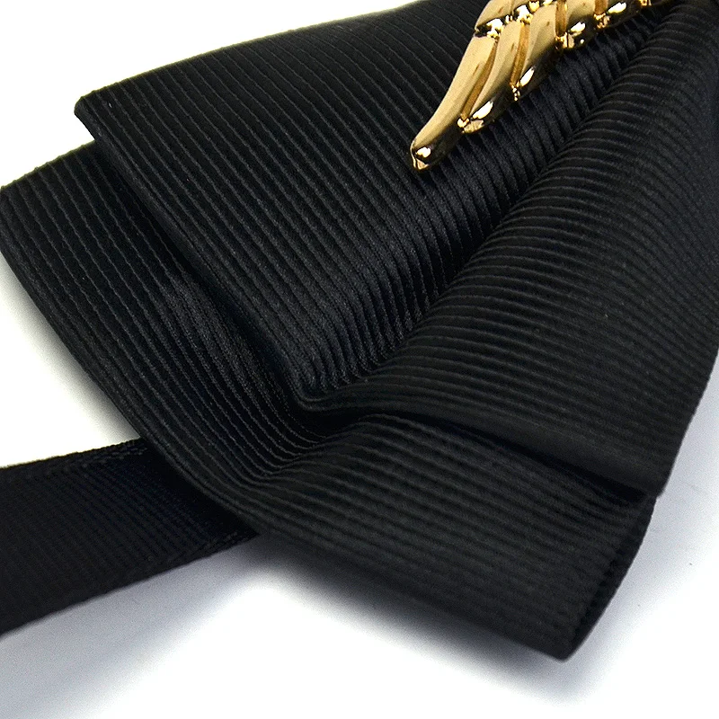 Высококачественные британские модные галстуки-бабочки от бренда Cravat Роскошные Металлические крылья пятиконечные звезды галстуки-бабочки для мужчин официальные свадебные бабочки