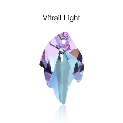 Vitrail Light 12 шт. Подвески для изготовления ювелирных изделий прозрачная брошь из белого золота люстра Призма подвески блестящие стеклянные бусы со стразами для светлой лампы, Jewe - Цвет: Vitrail Light