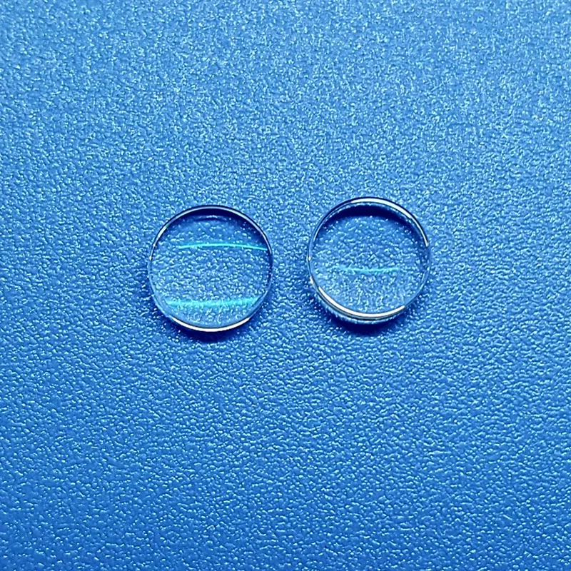 

Customizable coated optical lenses diameter 9.5mm focal length 24.6mm glass lens material L-BAL42 optical lens laser lens