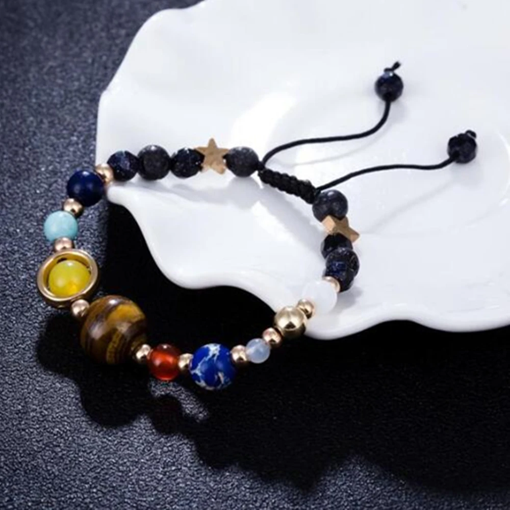 Браслеты космический молочный путь солнечная система восемь планет | Украшения и