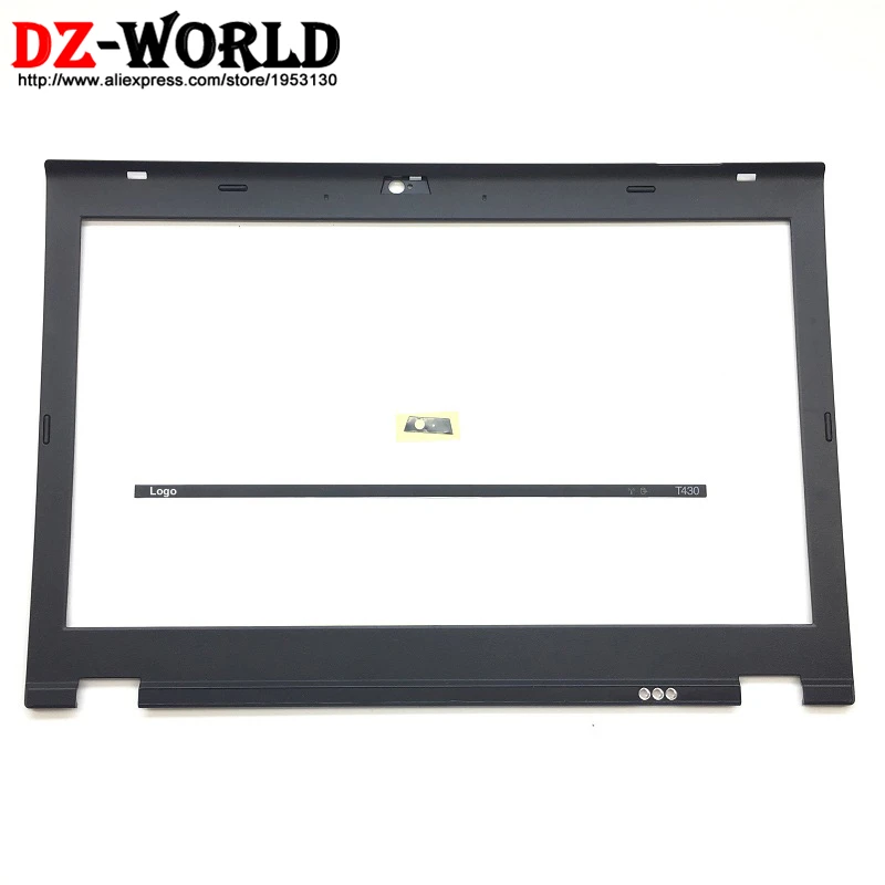 New Original Shell Screen Front Frame LCD Bezel Case Cover for Lenovo ThinkPad T430 Laptop with Model Label Camera Sticker |t430 lcd|lenovo t430 lcd