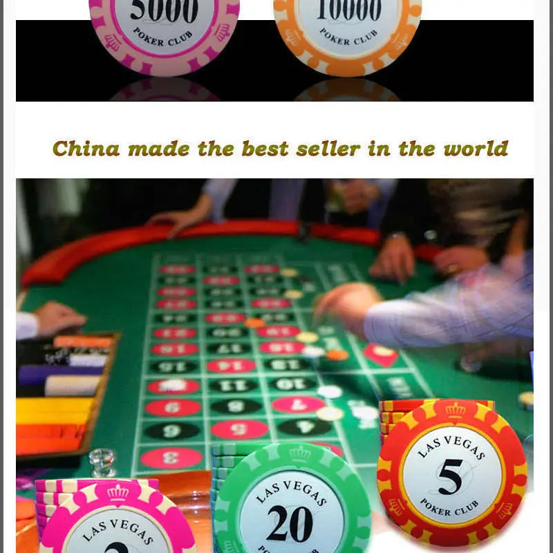 25 шт. Корона покерные фишки в глиняном листе наклейка металлик казино Jetton Texas Hold'em покер монета для игр