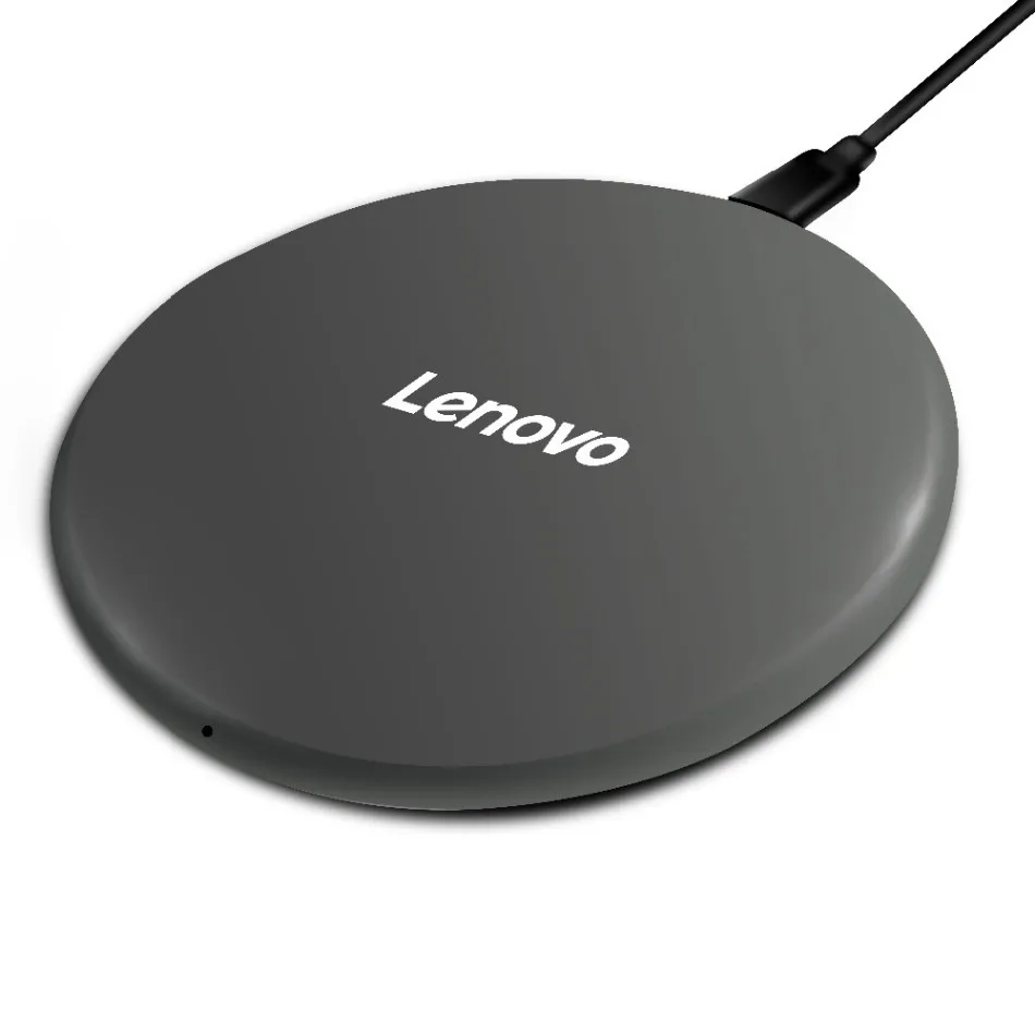 Lenovo CH05 Qi беспроводной зарядное устройство Быстрая зарядка для iPhone Xs 8 автомобиль для samsung Galaxy xiaomi 10 Вт 7,5 Вт 5 Вт