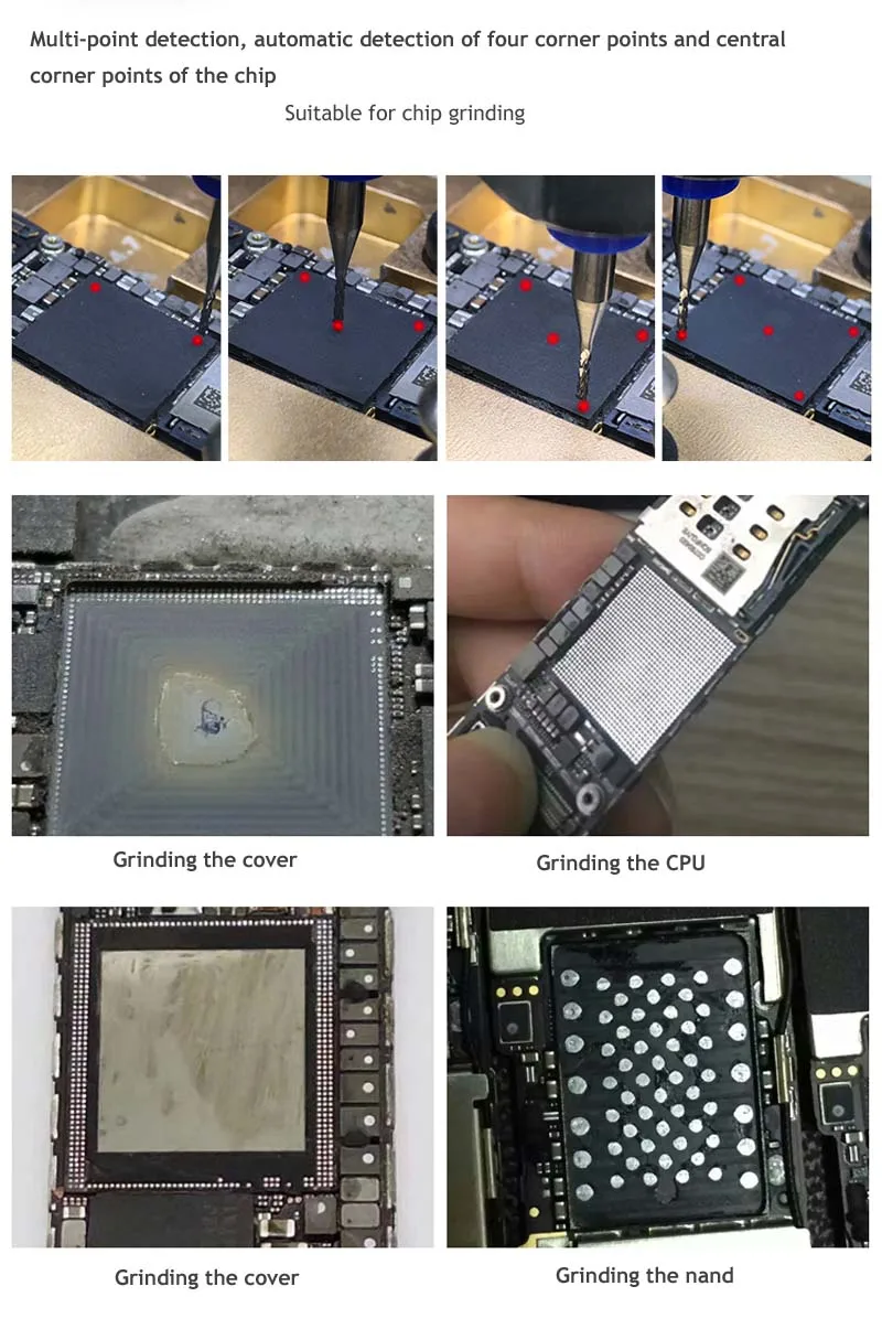 JY02 220 В Smart ic шлифовальная машина шлифовальный инструмент для снятия с Дисплей для iPhone телефон плата PCB BGA доска техническое обслуживание
