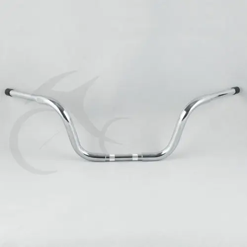 Вешалка для животных Chrome Fat 1 1/4 дюйма 10 дюймов Harley Sportster XL FLST FXST|handlebars for harley|handlebar