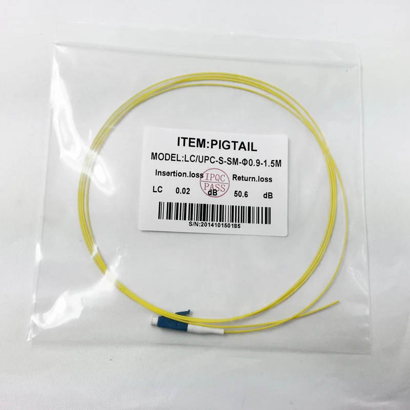 

10PCS LC APC 0.9mm Fiber Optica Pigtail LC 1.5m MM simplex Fiber Jumpers Waterproof FTTH fiber optic cable Pigtail Free shipping