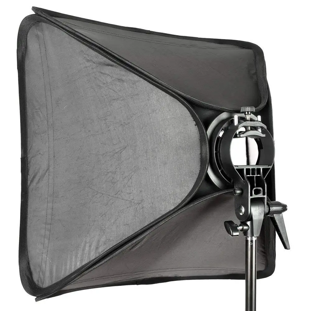 Софтбокс Godox 80*80 см складной 80x80 Flash + s образный кронштейн держатель Bowens сумка