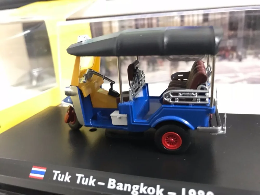 L eo 1:43 тук TUK Bangkok 1980 Бутик брелок для автомобильных ключей игрушки детей модель в