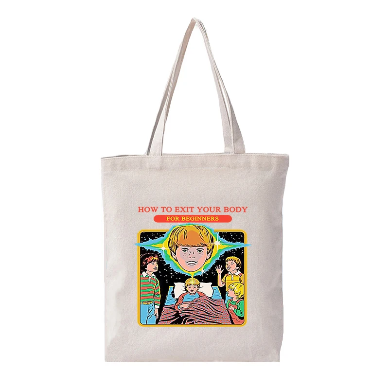 Забавная мультяшная моя первая кукла вуду Холщовая Сумка-тоут из эко-хлопка