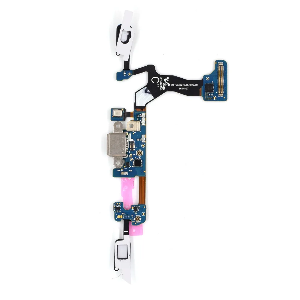 

Запасные части для мобильного телефона часть для samsung Galaxy S7 край G9350 зарядки Порты и разъёмы Разъем Шлейф