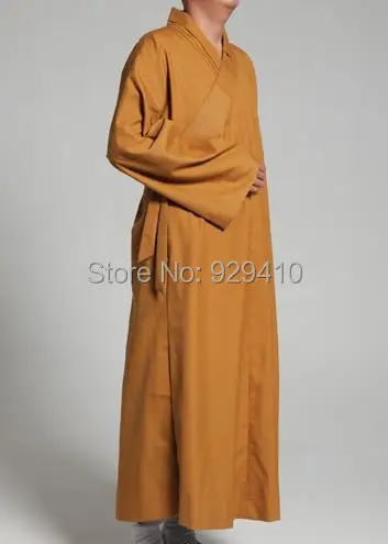 UNISEXSpring & осень хлопок буддийские монашеские костюмы laymeditation long robegown буддизм abbot