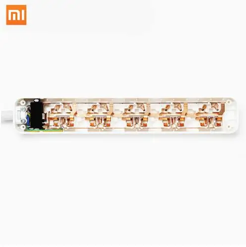 100% оригинал штепсельная вилка Xiaomi для силовой ленты 5 розеток электрическая