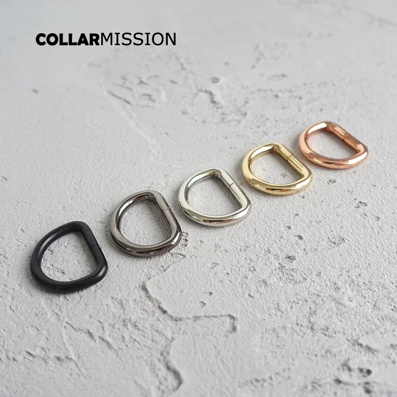 50pcs/lot Nickel plated D-Rings 25mm webbing strapping bags garment accessory retailing 15mm non welded metal flat Dee ring 20mm | Дом и сад