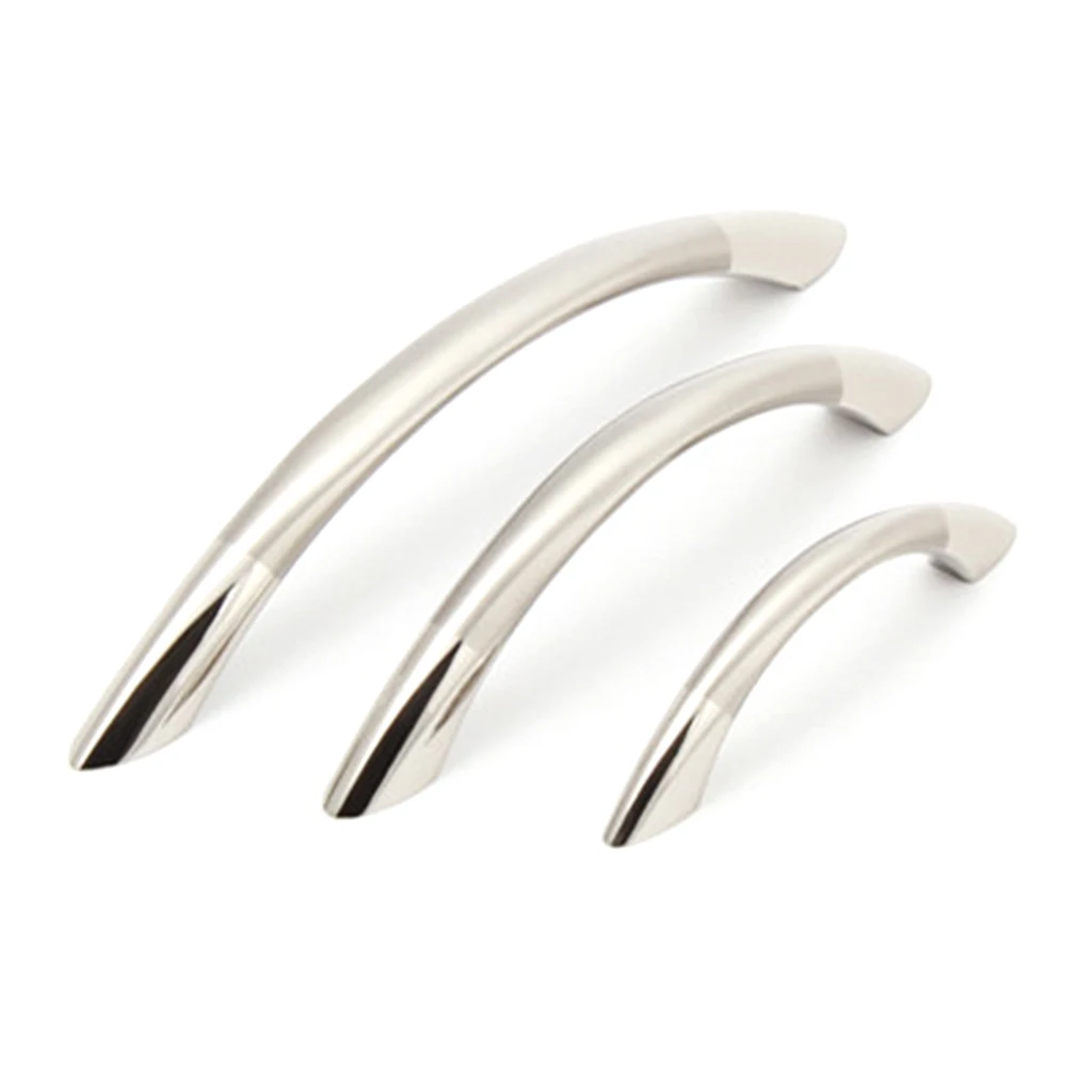 Ручка для выдвижного ящика кухонный шкаф серебряные дверные ручки с винтами|door