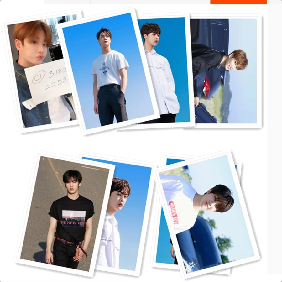 Kpop Astro HD Polaroid Lomo фотокарточек подняться вентиляторы коллективных Фотокарта Плакаты 40 шт./компл