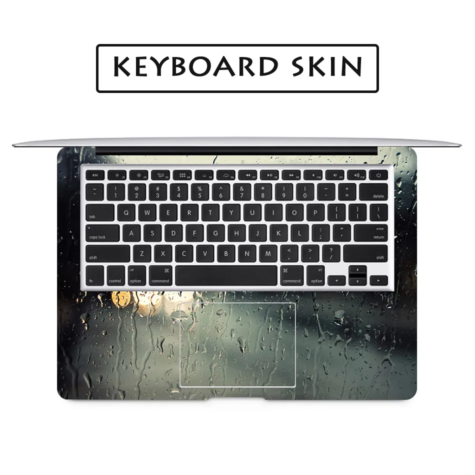 Дождевая капля арт полное покрытие кожи для Apple Macbook Air Pro retina 11 12 13 15,6 дюймов hp Mi ноутбук защитная наклейка для ноутбука