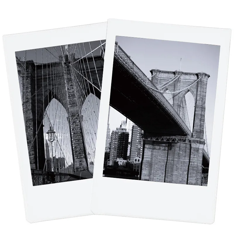 Новинка 10 шт. Fujifilm Instax Мини-пленка монохромная для мини 8 7s 7 50s 50i 90 25 dw Share SP-1 Polaroid мгновенная фотокамера