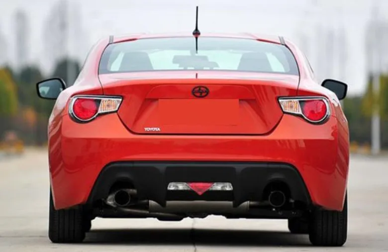 Северная Америка SCION 12*8,2 см автомобиль хвост Стандартный SCION эмблема переоборудования значок 3D стикер для Toyota рейз черный