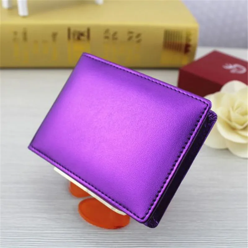 Горячая Распродажа держатель для паспорта лазерный свет Кожаная Обложка