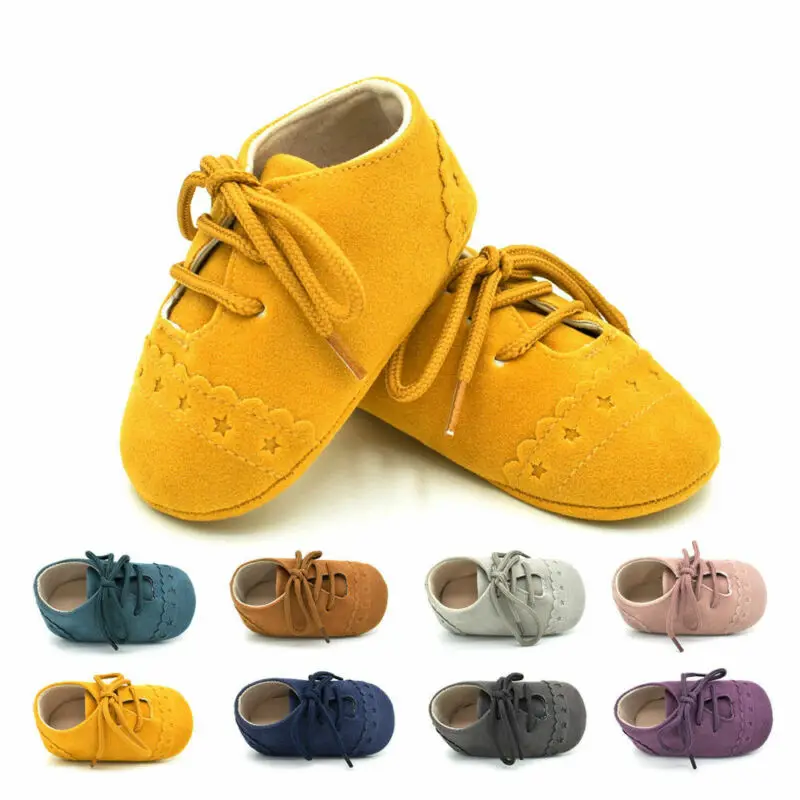 Emmababy Baby Soft Sole Crib Casual Shoes Cute Toddler Boys Girls Anti-slip Prewalker 0-18 Months Infant Newborn |