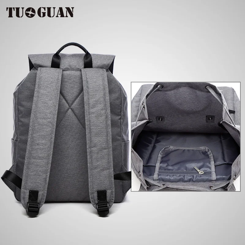 Tuguan дорожные рюкзаки для ноутбука деловой рюкзак модный брендовый Повседневный