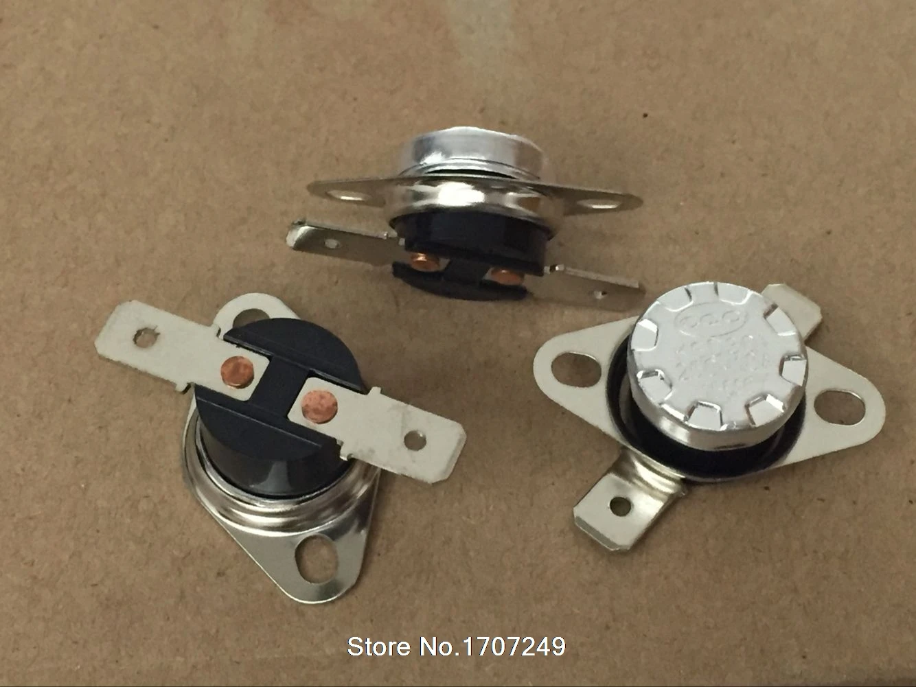 

Free Shipping 5pcs KSD301 110C 230F Thermostat Normal Open NO Temperature Control Switch Temp