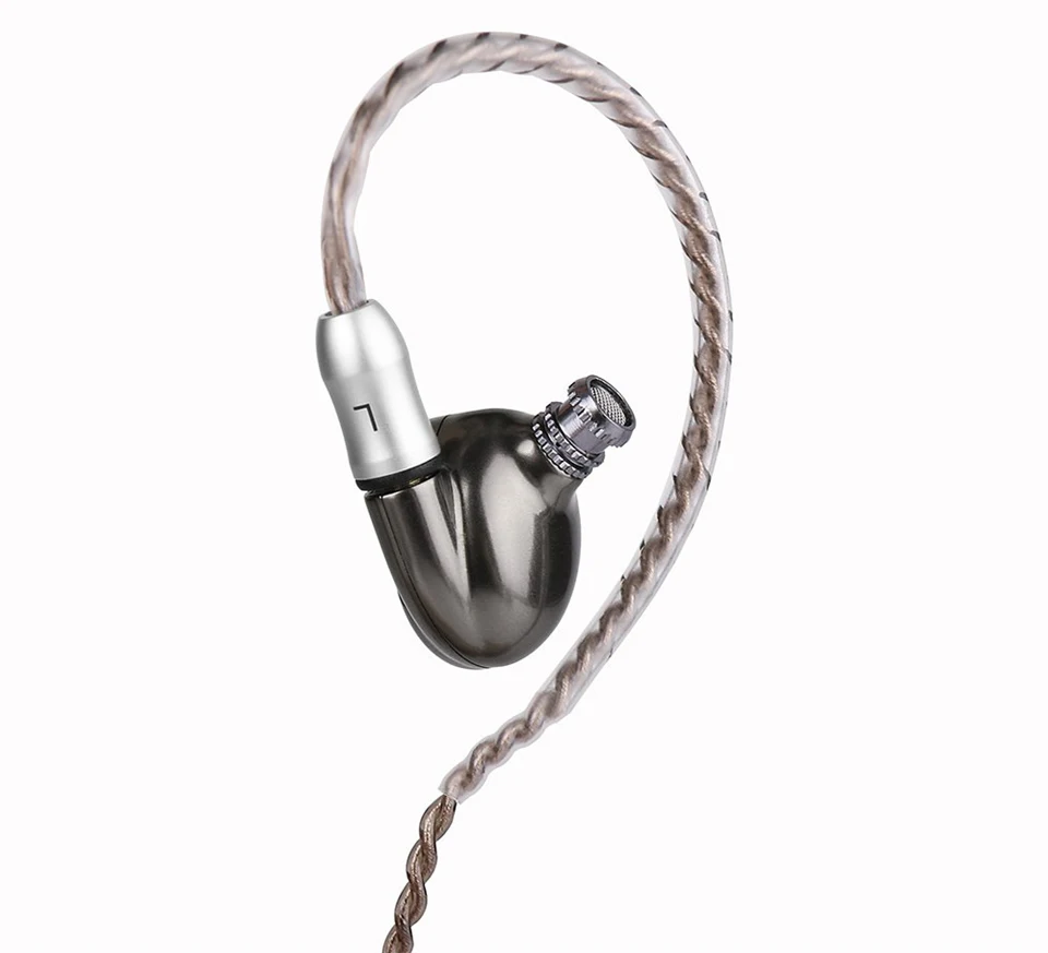 SIVGA SM003 HiFi стерео мета Спорт в ухо наушники-вкладыши мониторы с затычки в уши для микрофона кабель MMCX