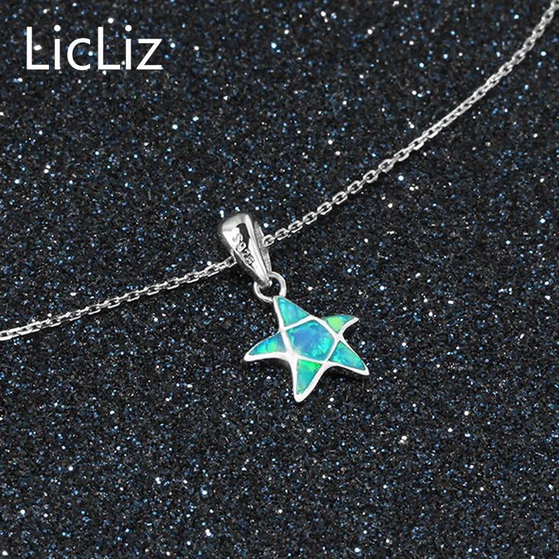 Женское ожерелье из серебра 925 пробы с подвеской в виде звезды|chain necklace|chain collar