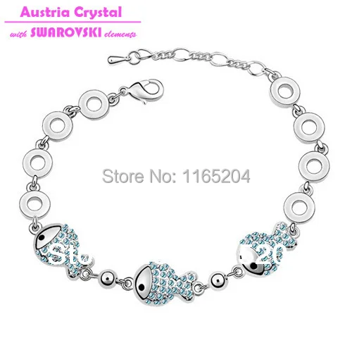 2014 браслет мода серебро 24 К золото шарм кристалл браслеты старинные горный