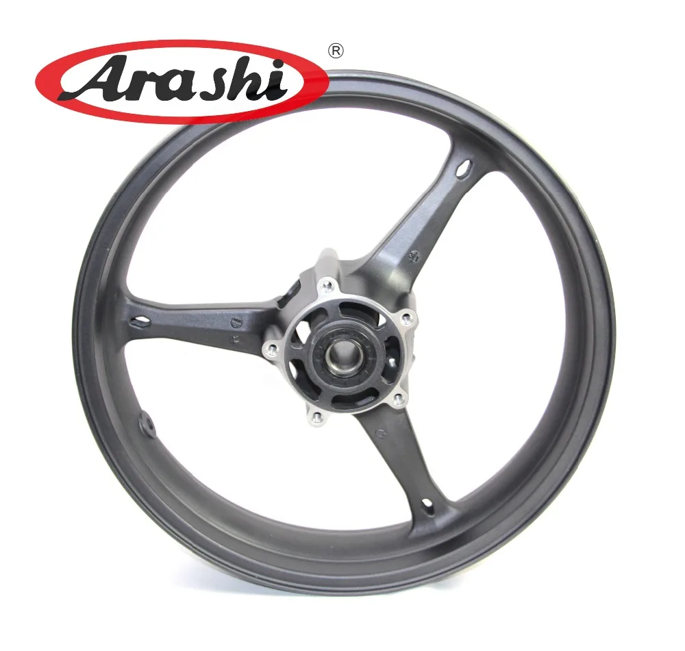 Обод колеса Передний Arashi GSXR1000 05-08 для SUZUKI GSX R1000 GSX-R1000 2005 - 2008 матовый черный 2006 2007