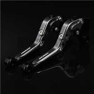 Black Titanium Красный+ Титан для Yamaha- MT-07 MT-09 MT-10 MT07 MT09 MT10 MT 07 МТ 09 MT 10 мотоцикла тормозной рычаг сцепления - Цвет: Black Titanium